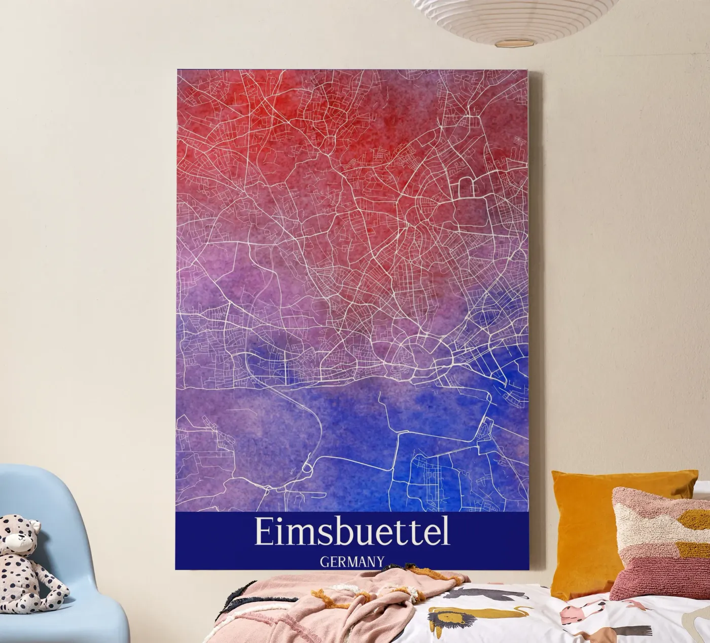 Eimsbuettel GERMANY tela da WorldPrint