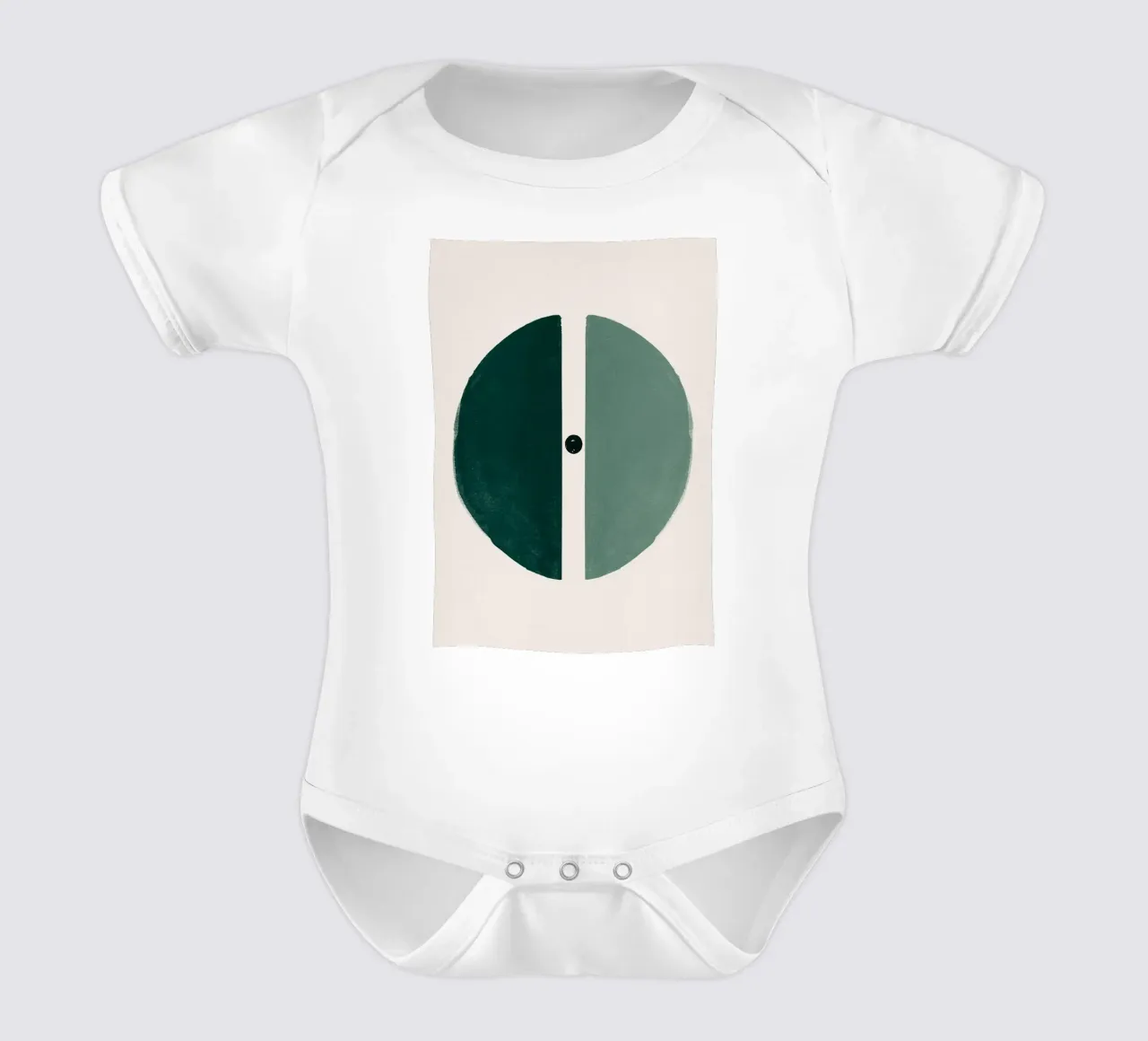 Abstract Mythical Universe short-sleeve baby romper by HARU HARU
