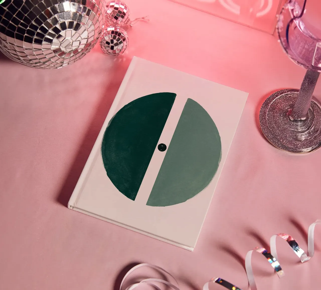 Abstract Mythical Universe notebook by HARU HARU