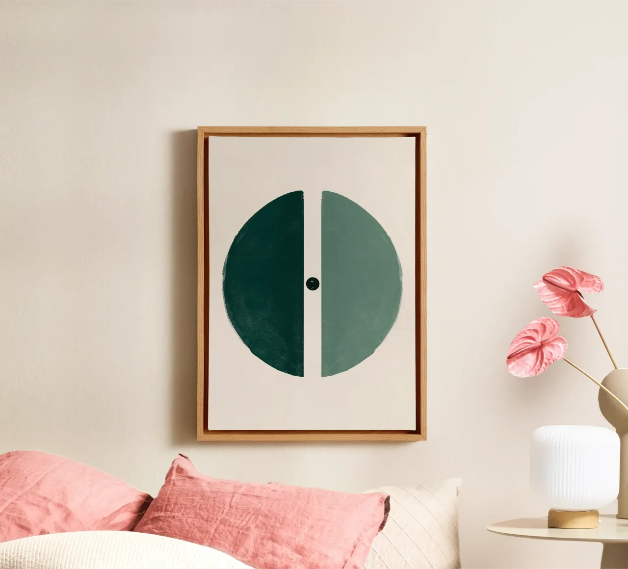 Abstract Mythical Universe canvas by HARU HARU