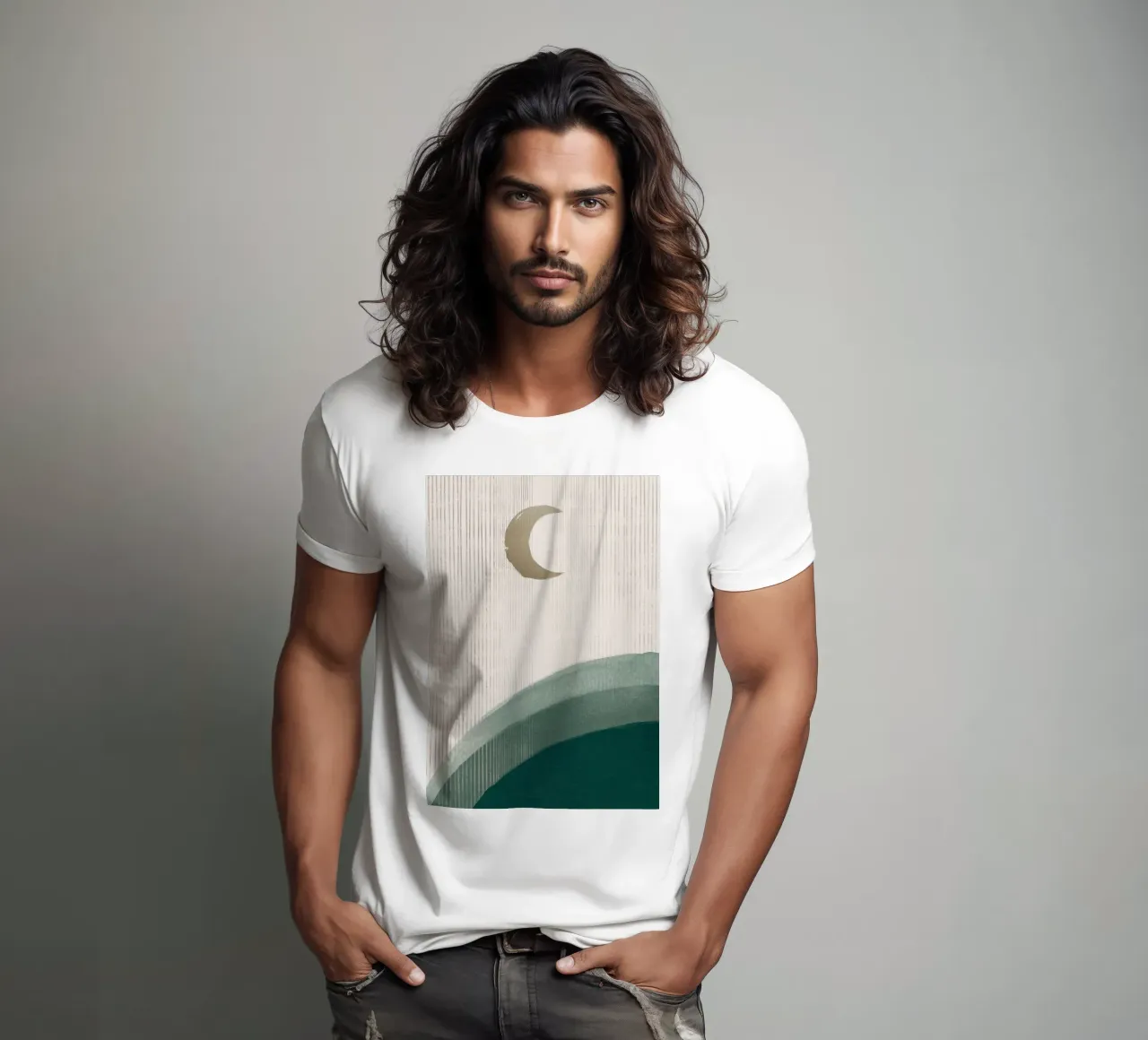 Sopra Emerald Hills No2 t-shirt da HARU HARU