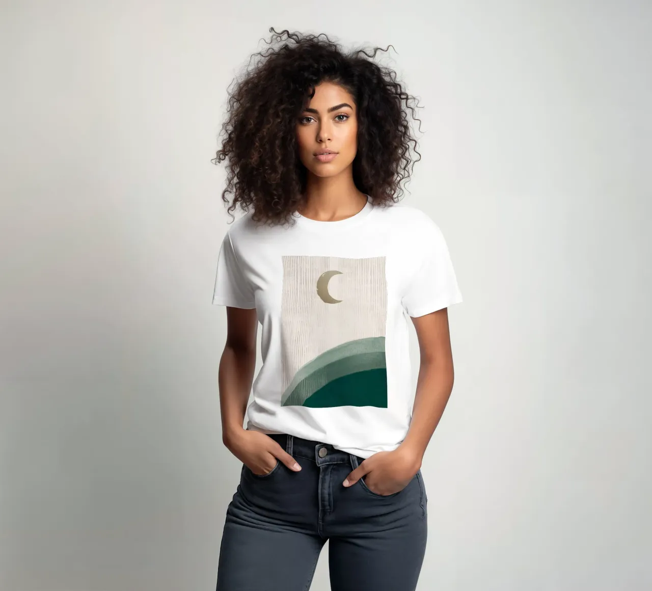Sopra Emerald Hills No2 t-shirt da HARU HARU