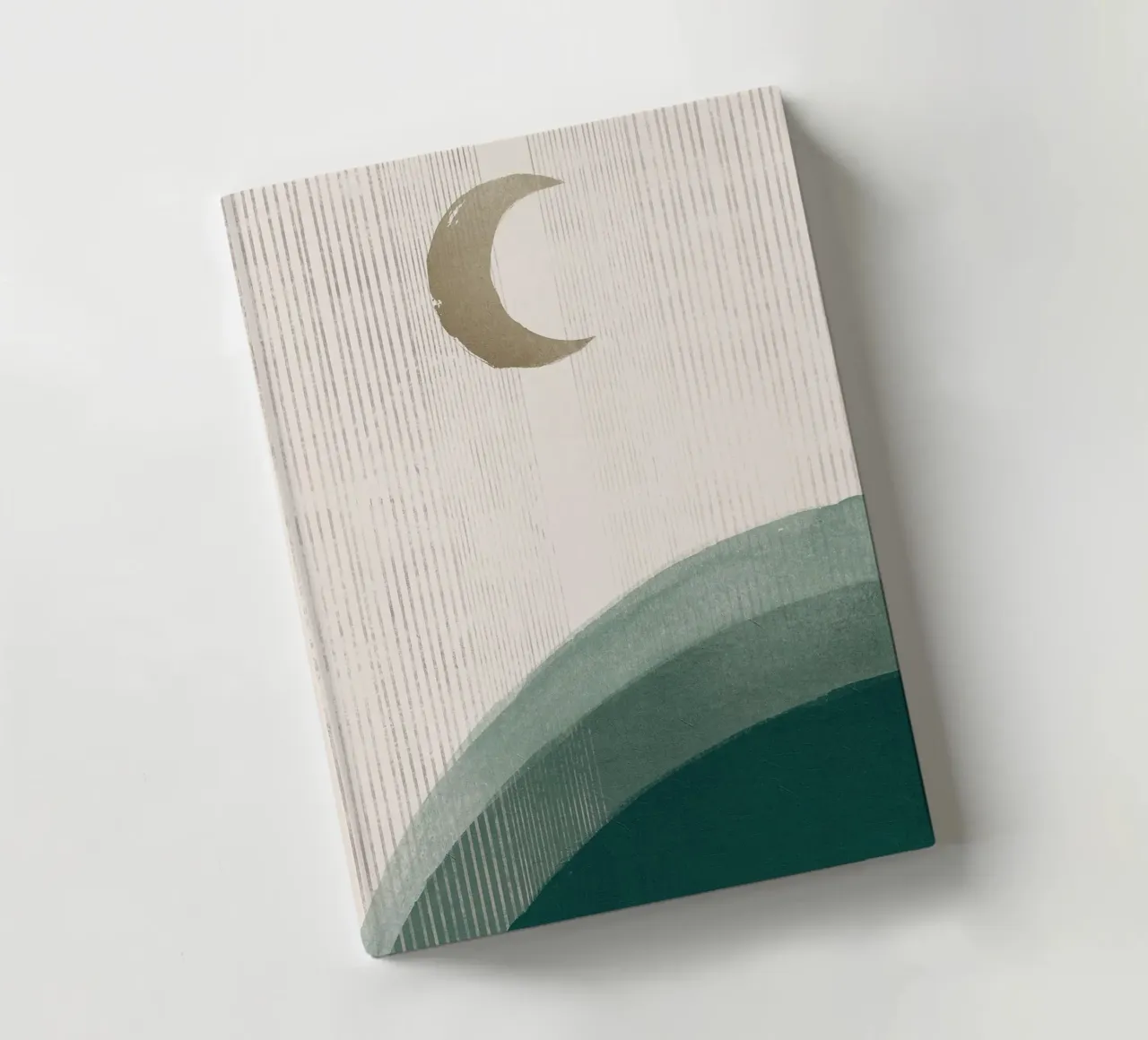 Above Emerald Hills No2 notebook by HARU HARU