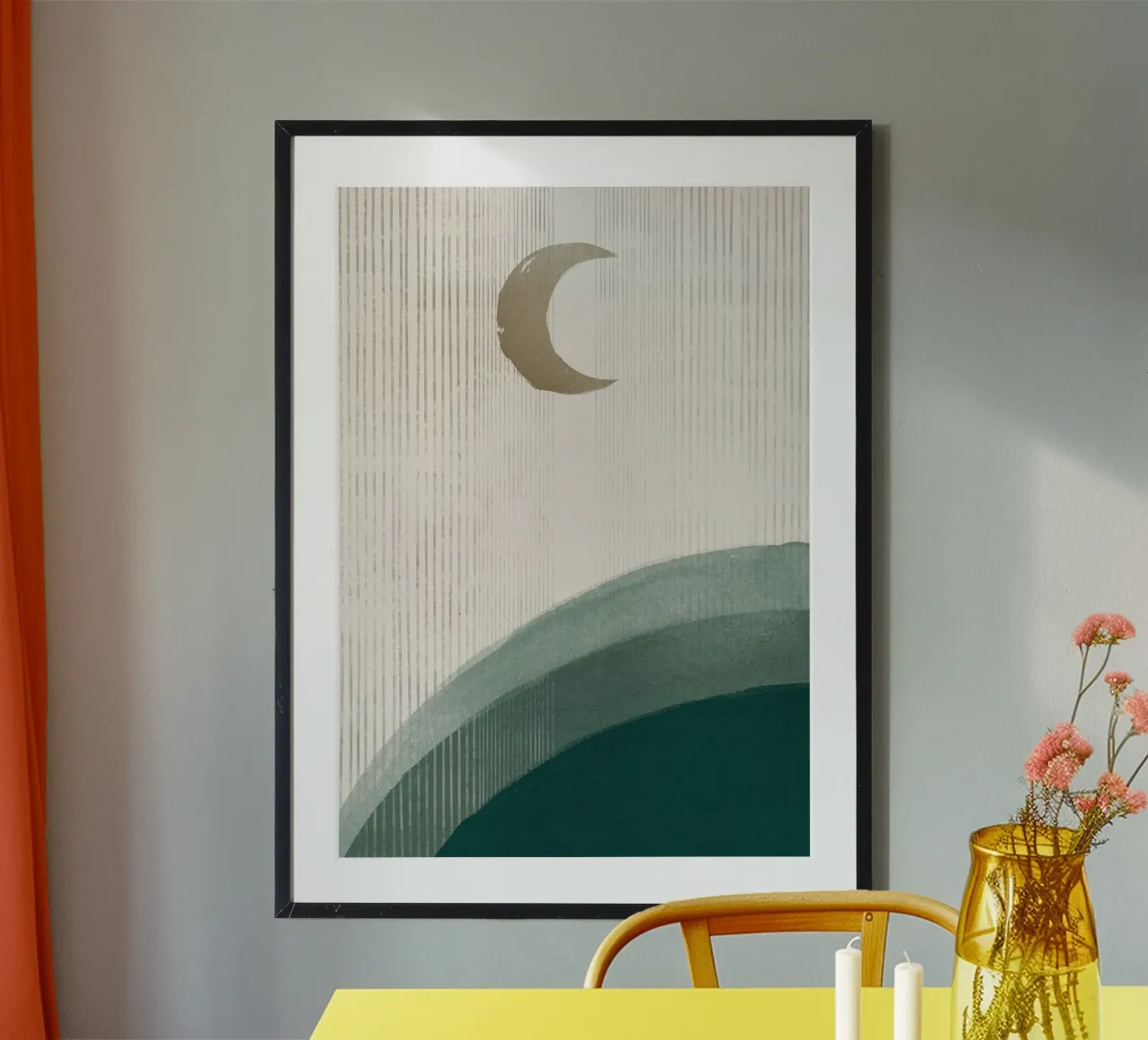 Sopra Emerald Hills No2 poster da HARU HARU