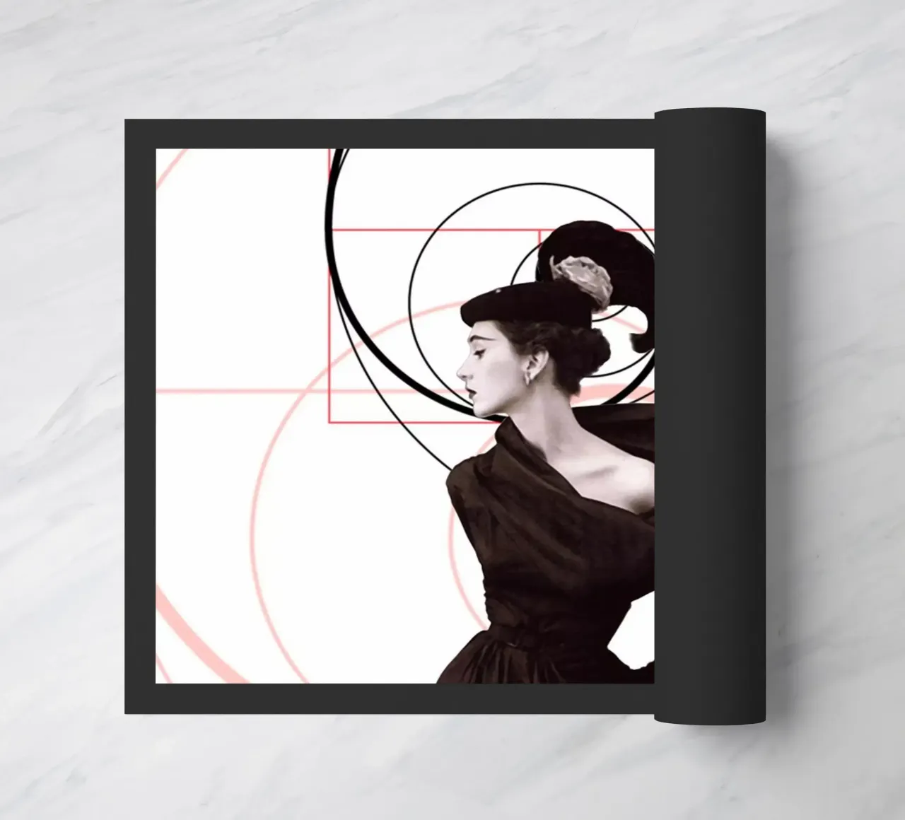 Fashion and Geometry 17 felpudo de DesmondBates