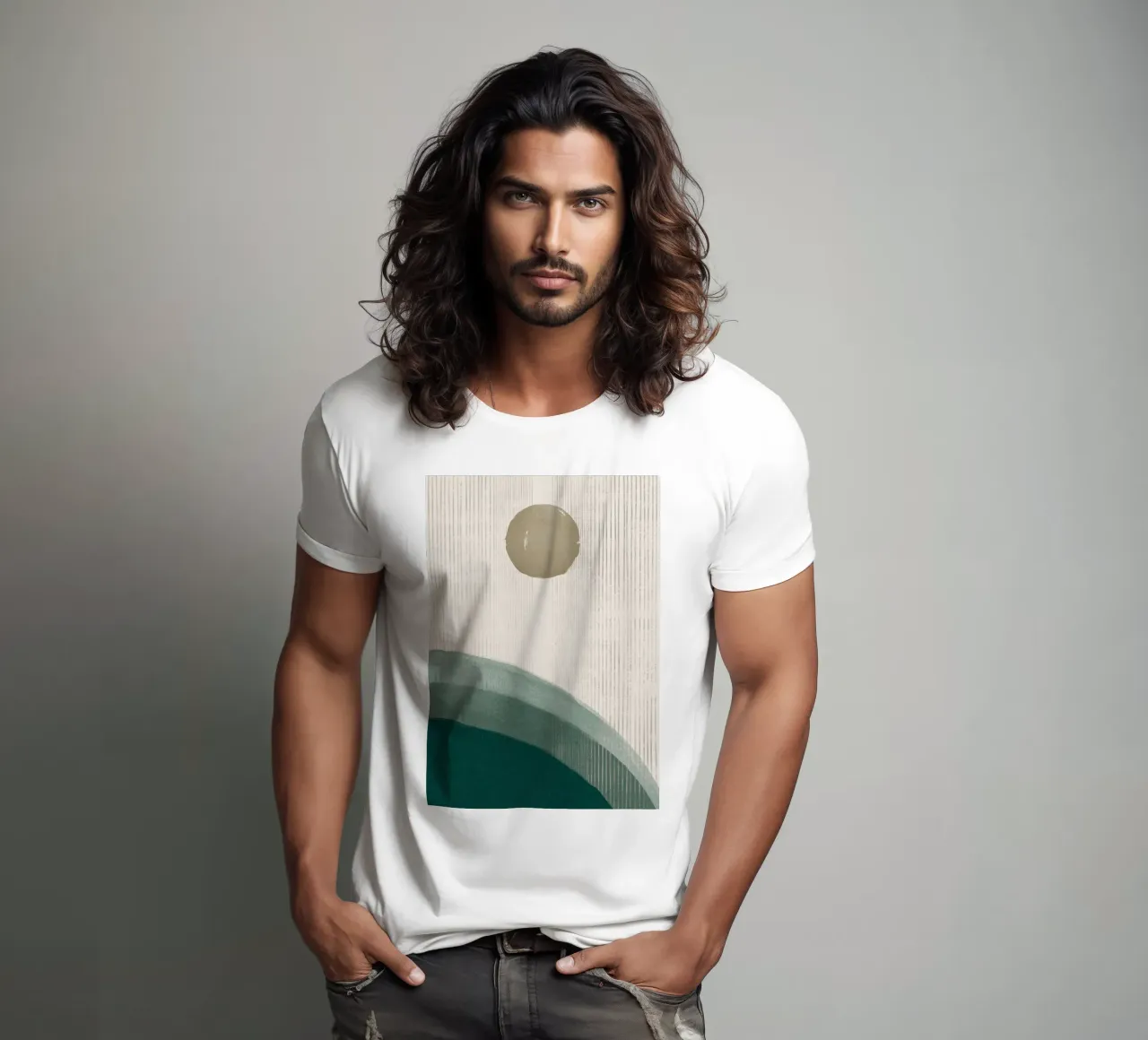 Sopra Emerald Hills No2 t-shirt da HARU HARU