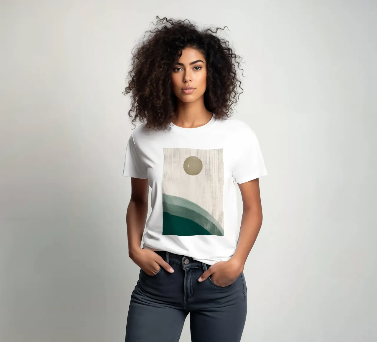 Sopra Emerald Hills No2 t-shirt da HARU HARU