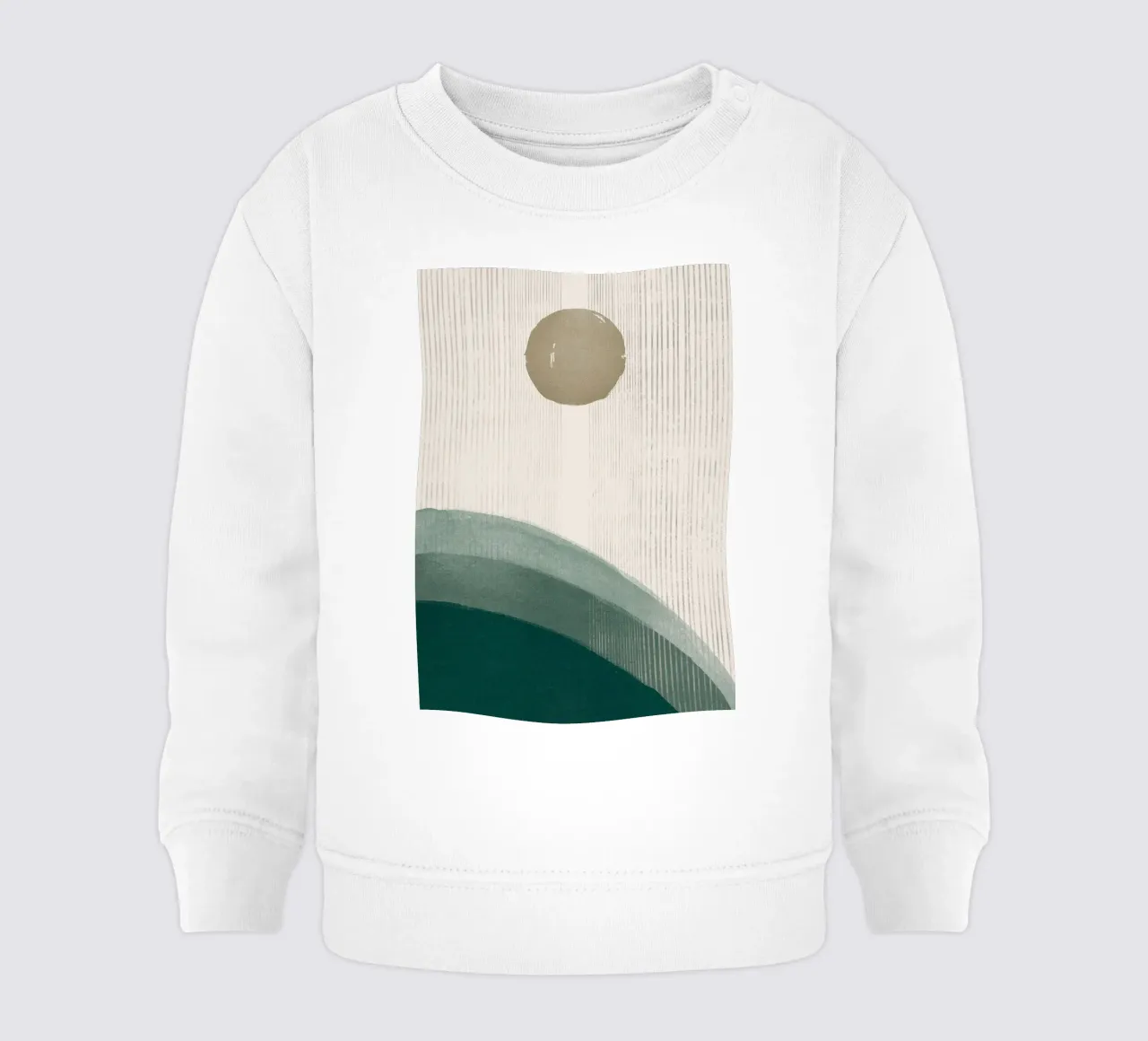 Sopra Emerald Hills No2 felpa neonato da HARU HARU