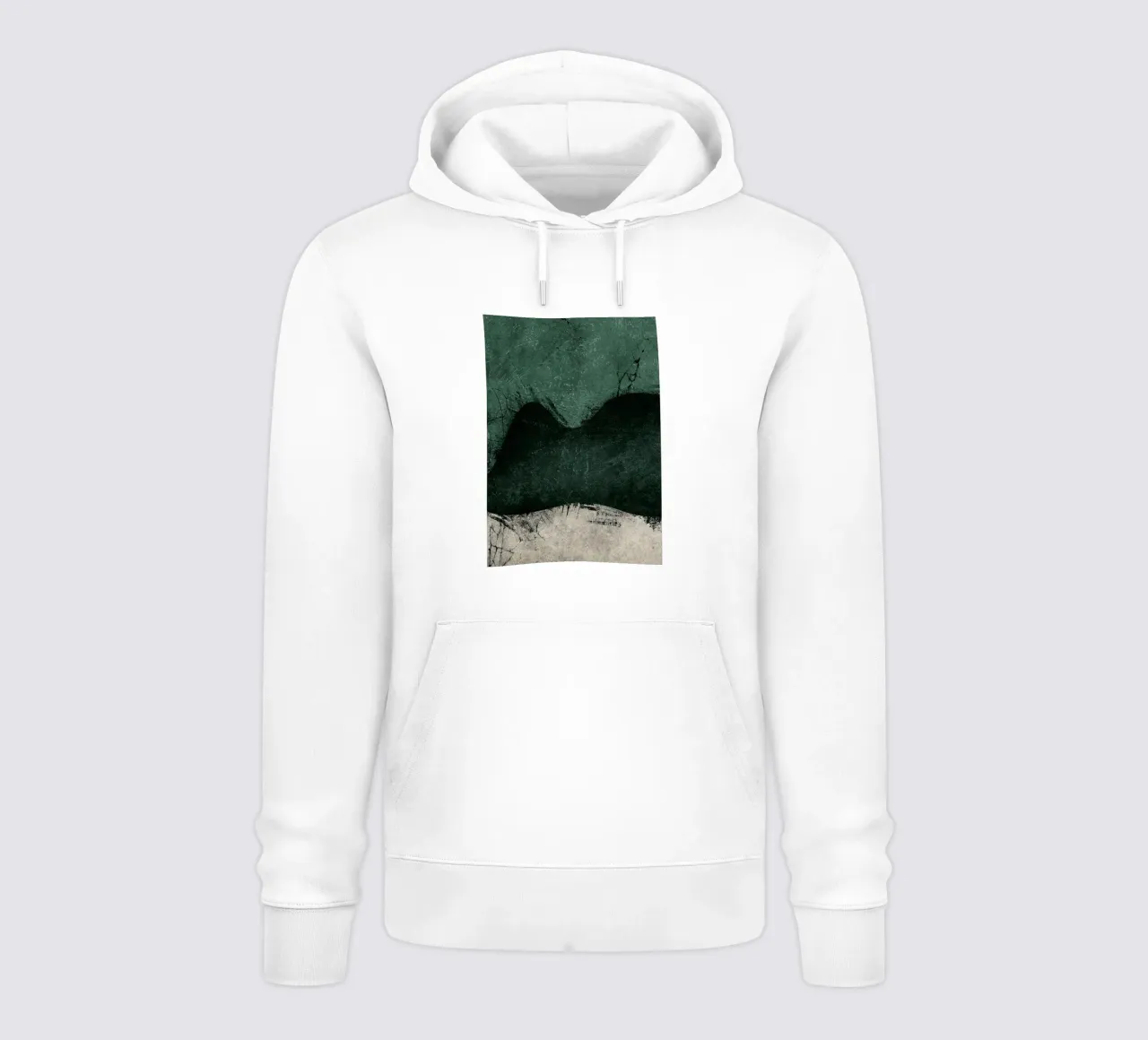 Smeraldo di mezzanotte n. 1 felpa con cappuccio da HARU HARU