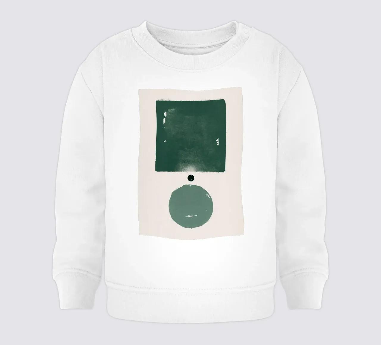 Ragazzo verde smeraldo felpa neonato da HARU HARU