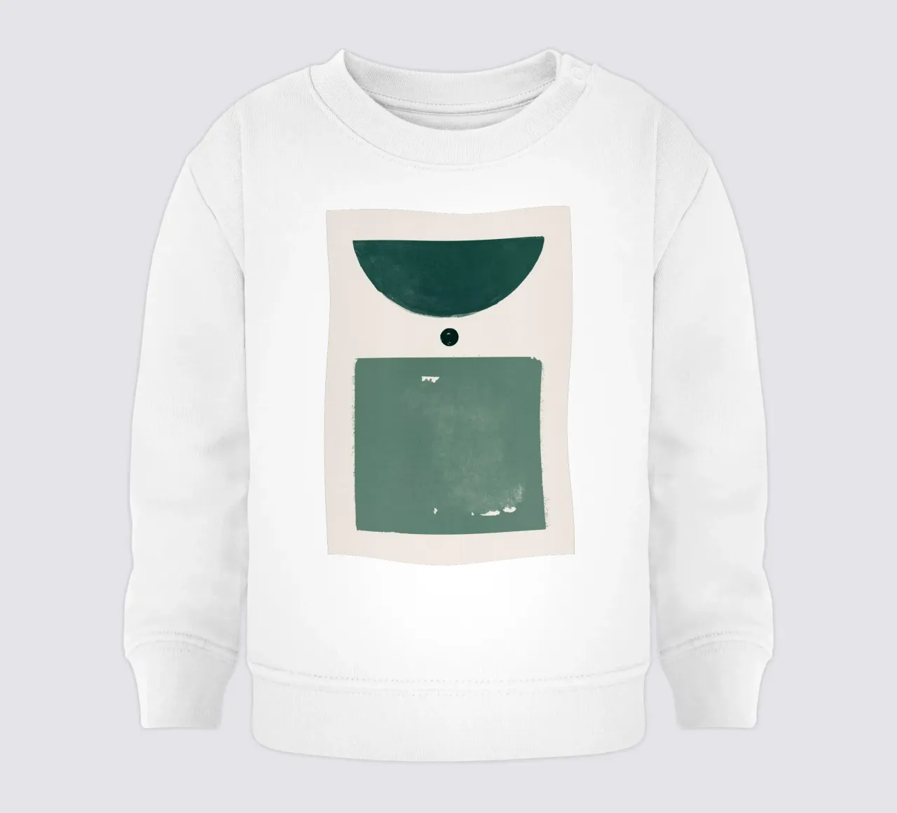 Asuntos Esmeralda Abstractio sudadera de bebé de HARU HARU