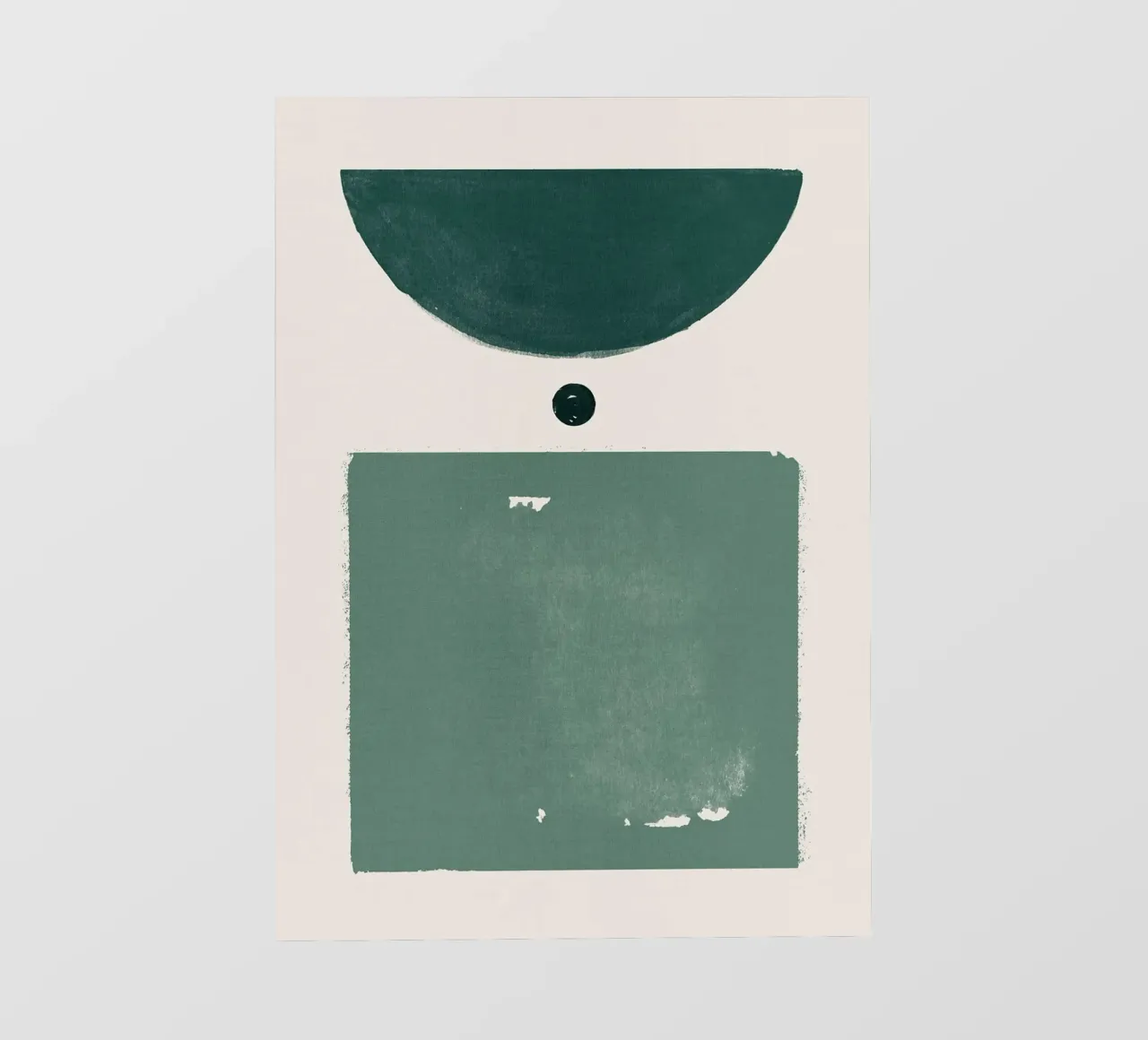 Affari di smeraldo Abstractio telo in pvc da HARU HARU