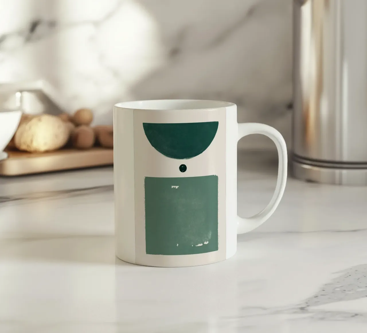 Affari di smeraldo Abstractio tazza in ceramica da HARU HARU