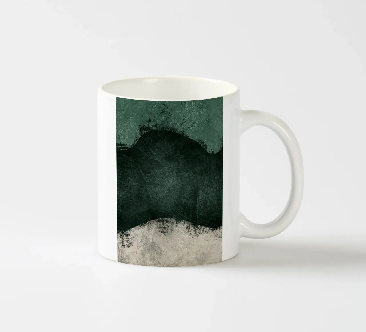 Smeraldo di mezzanotte n. 2 tazza in ceramica da HARU HARU