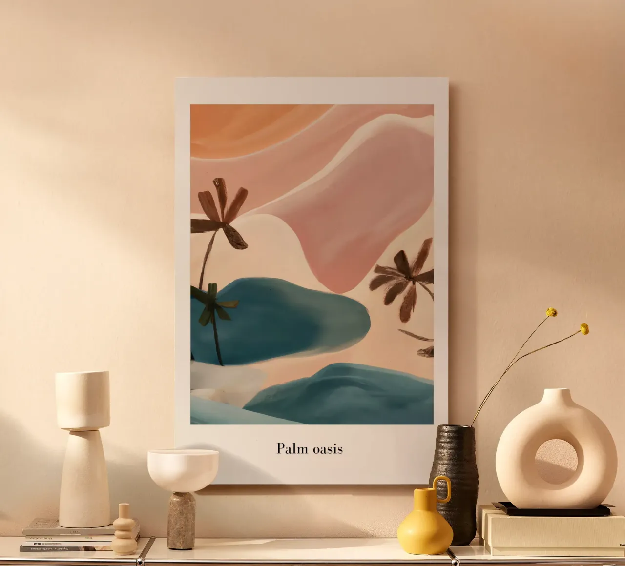 Palm Oasis alluminio dibond da interiorisla