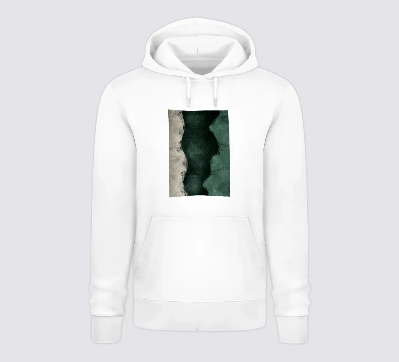 Smeraldo di mezzanotte n. 4 felpa con cappuccio da HARU HARU