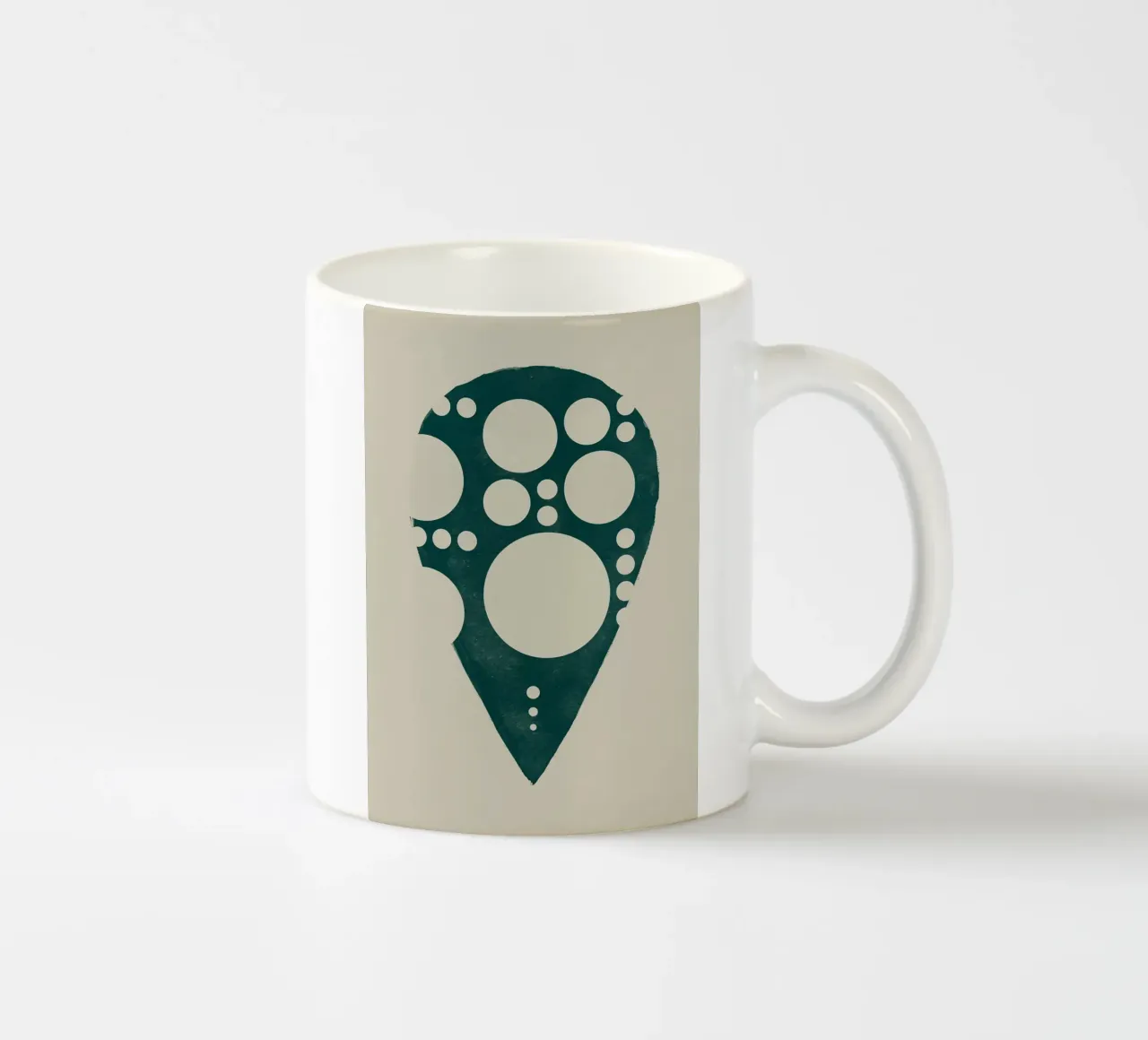 L'idea del dinosauro tazza in ceramica da HARU HARU