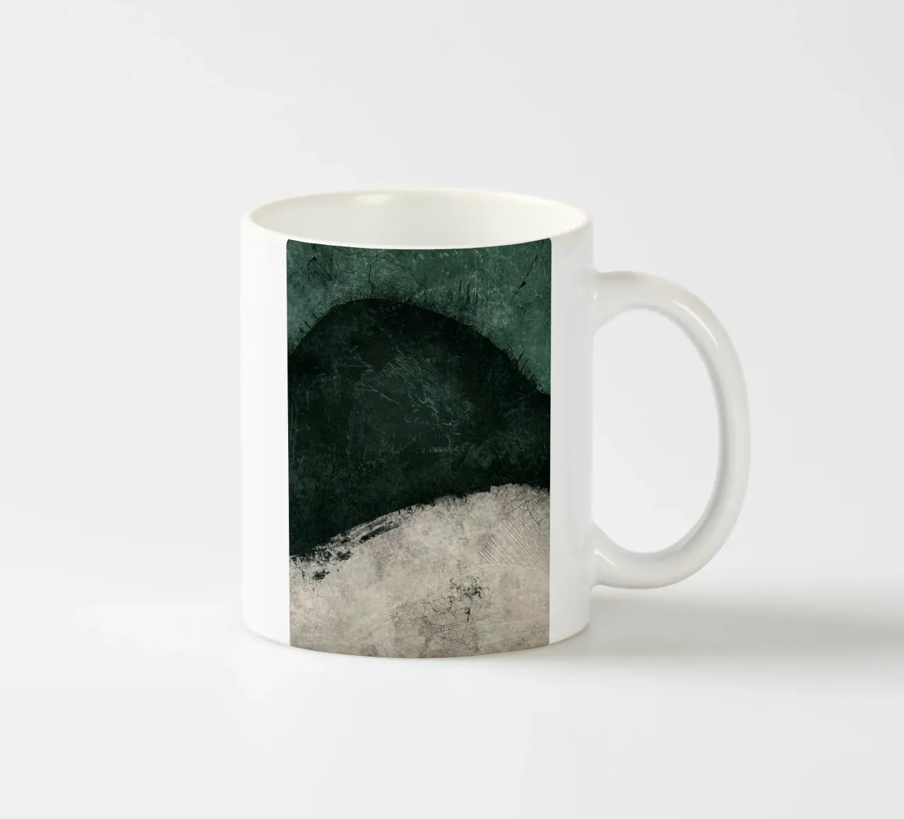 Smeraldo di mezzanotte n. 3 tazza in ceramica da HARU HARU