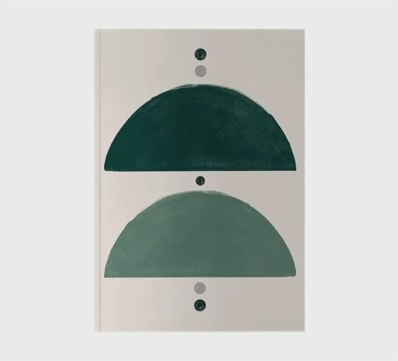 Under my Umbrellas notebook by HARU HARU