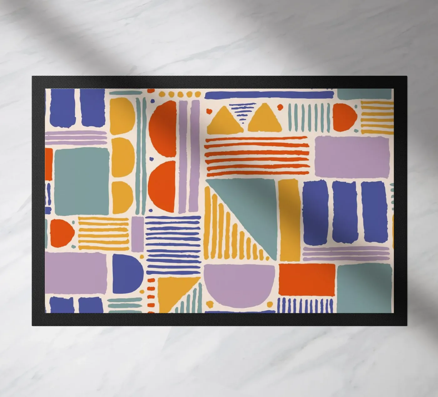 Àlex Roda - Shape Study deurmat van The Artcircle