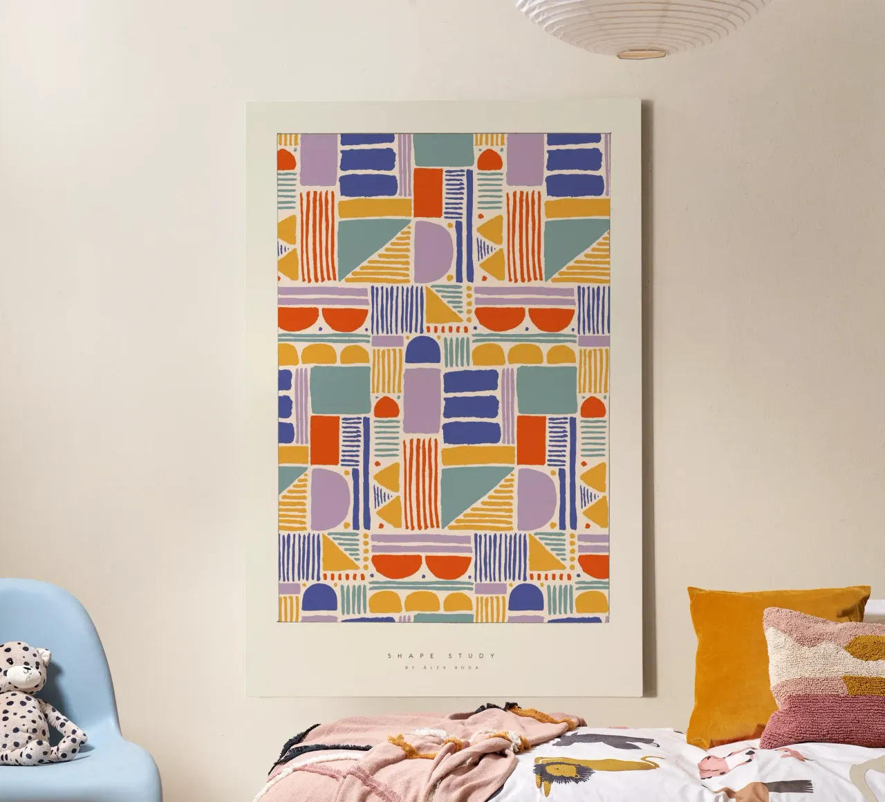 Àlex Roda - Shape Study tela da The Artcircle