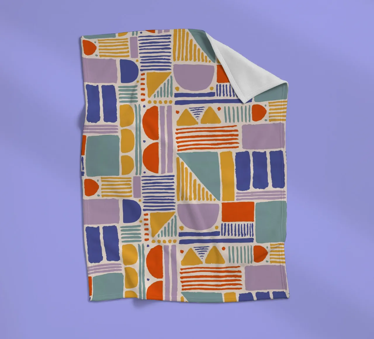 Àlex Roda - Shape Study Fleecedecke von The Artcircle