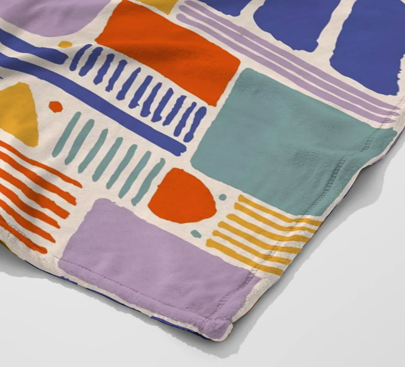 Àlex Roda - Shape Study Fleecedecke von The Artcircle