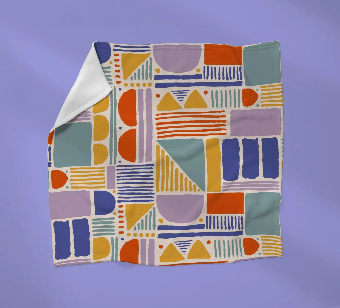 Àlex Roda - Shape Study Fleecedecke von The Artcircle