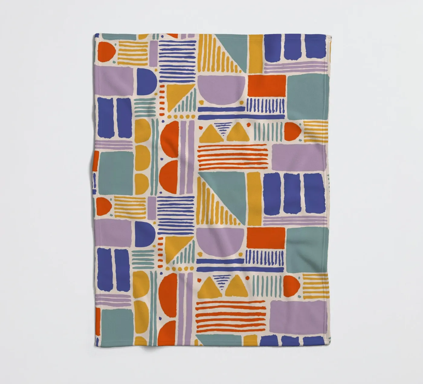 Àlex Roda - Shape Study Fleecedecke von The Artcircle