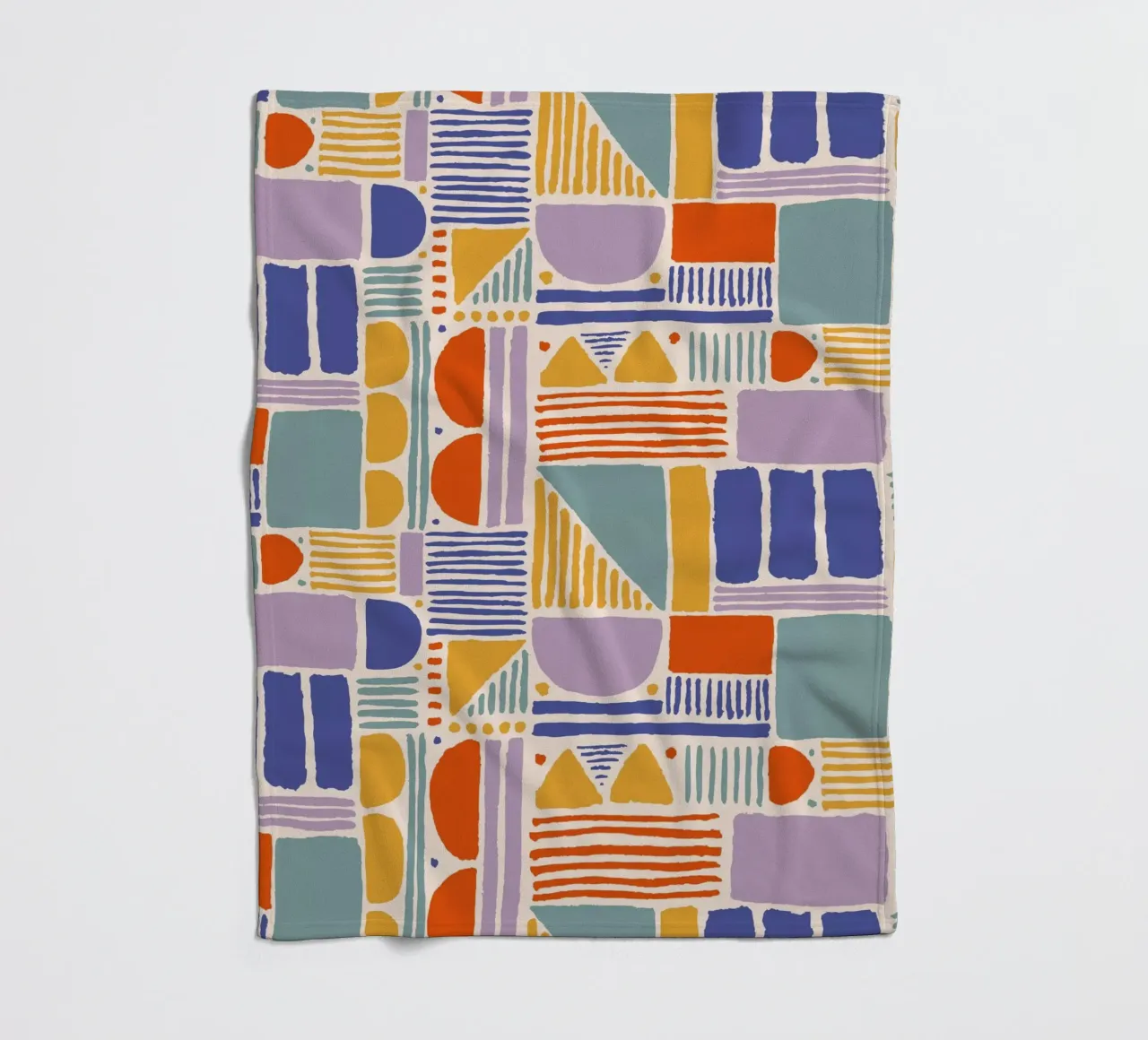 Àlex Roda - Shape Study Fleecedecke von The Artcircle