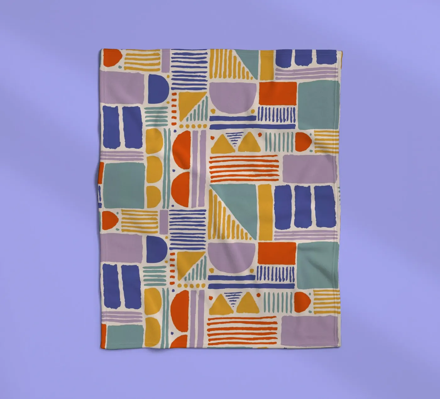 Àlex Roda - Shape Study Fleecedecke von The Artcircle