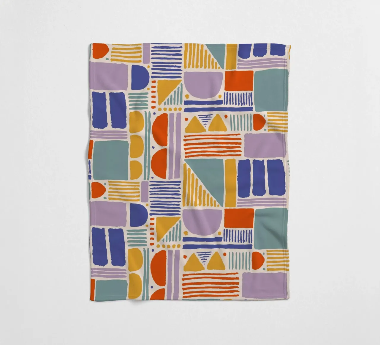 Àlex Roda - Shape Study Fleecedecke von The Artcircle