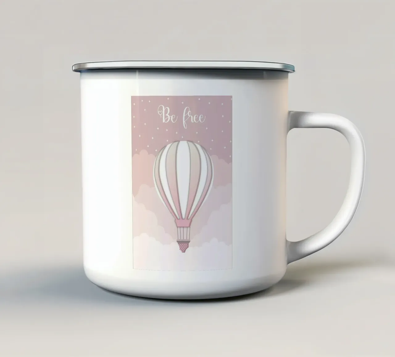 ESSERE LIBERI tazza in smalto da ORION