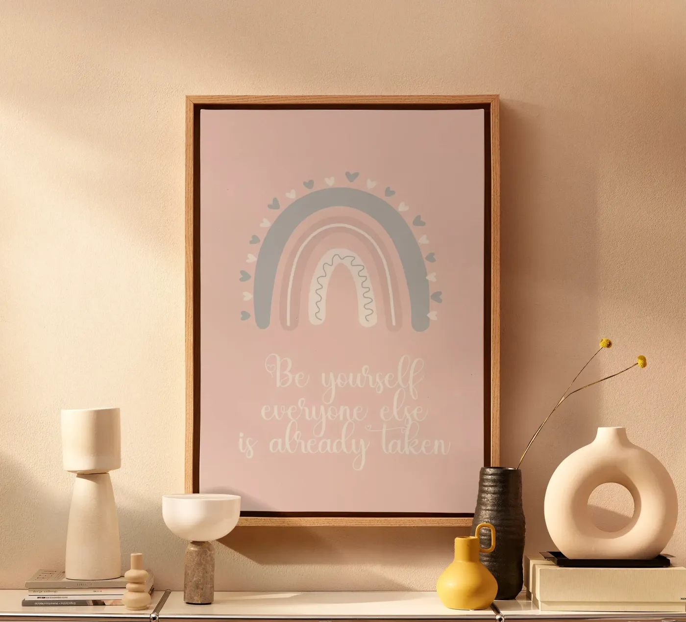 BE YOURSELF canvas by ORION