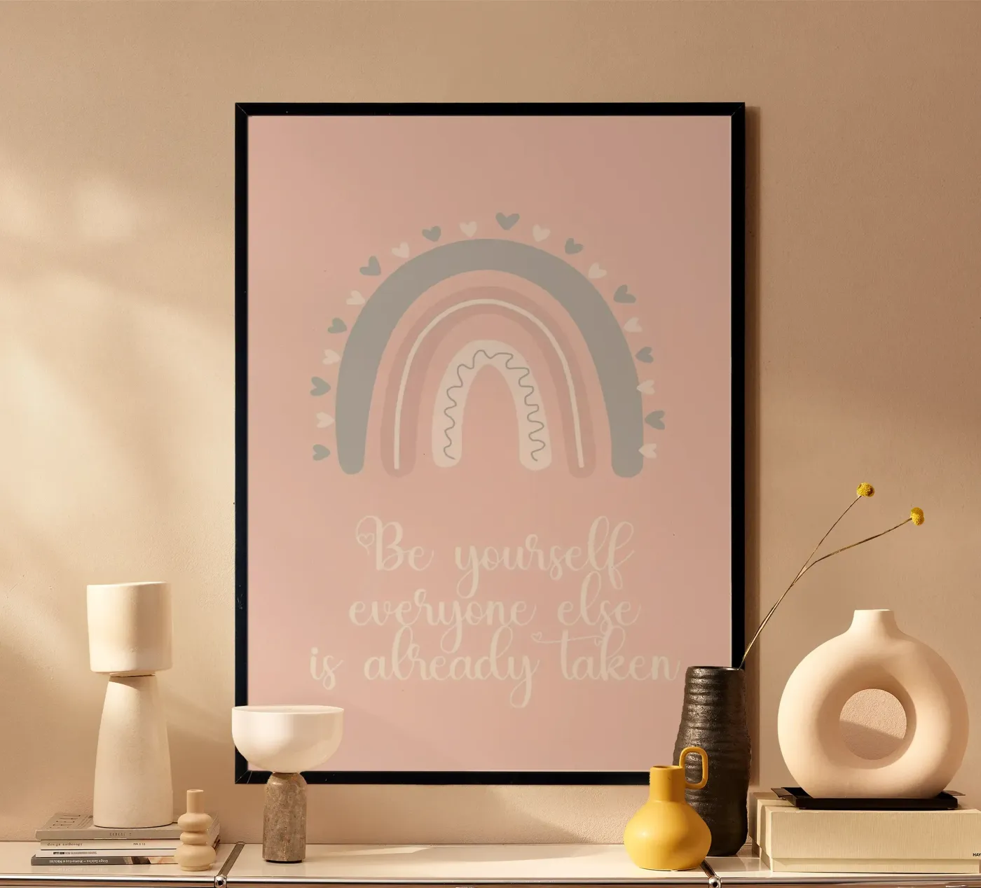BE YOURSELF poster by ORION