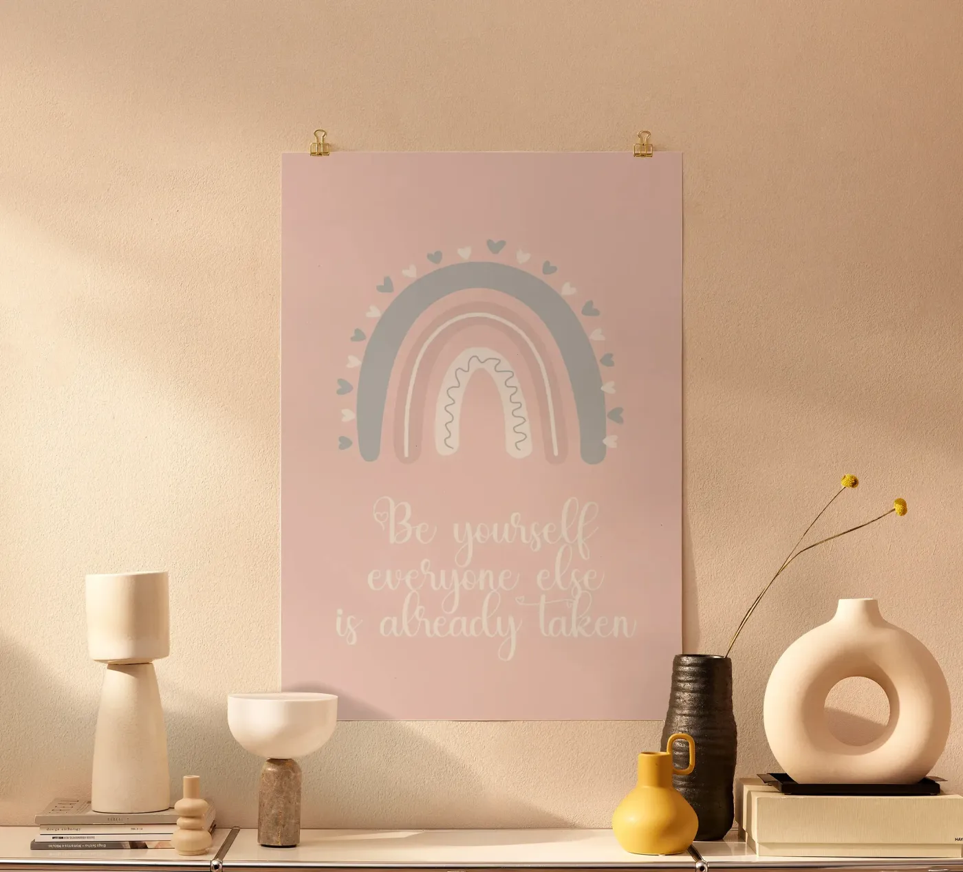 BE YOURSELF poster by ORION