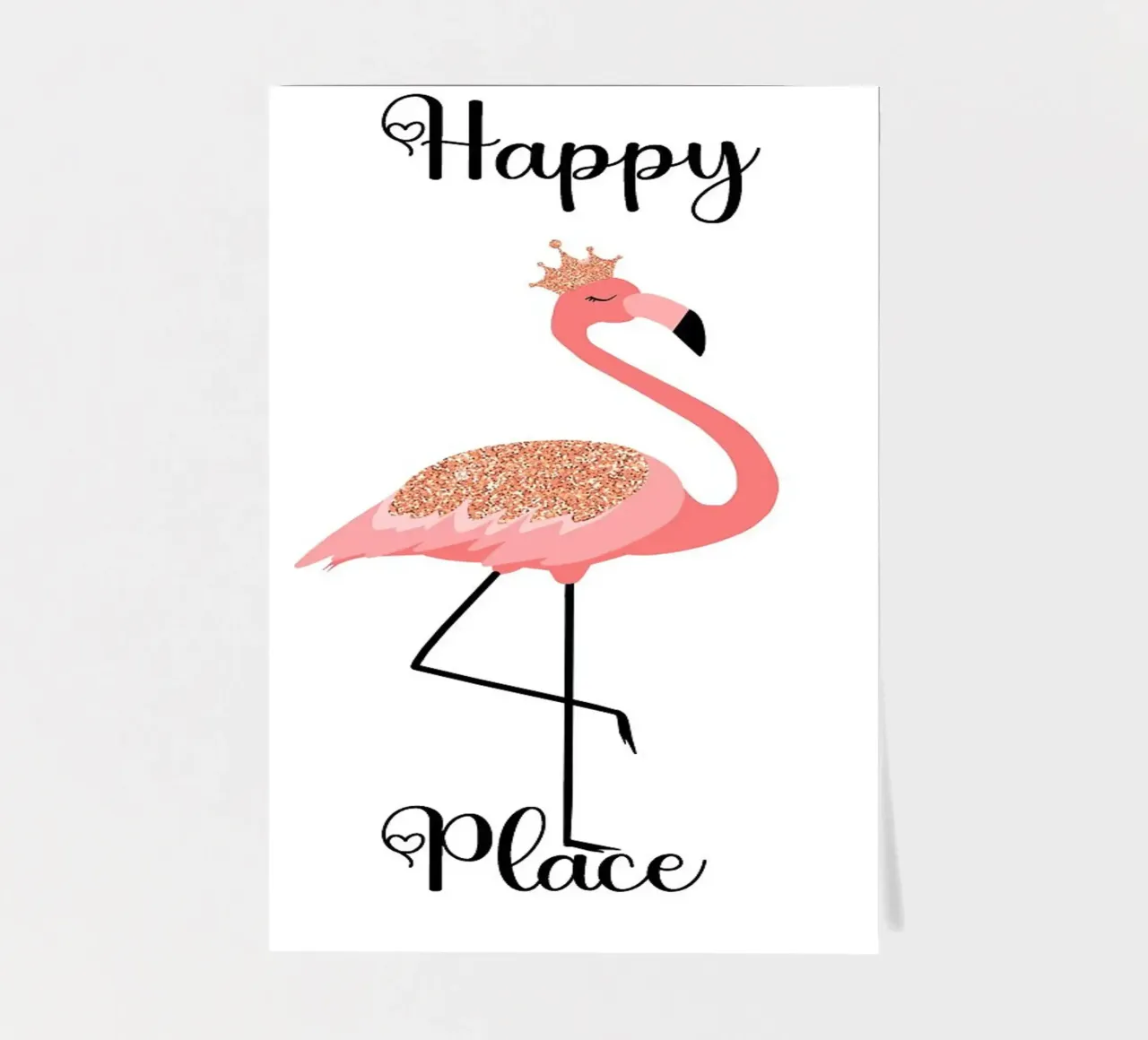 FLAMINGO-PRINZESSIN Stickerbogen von ORION