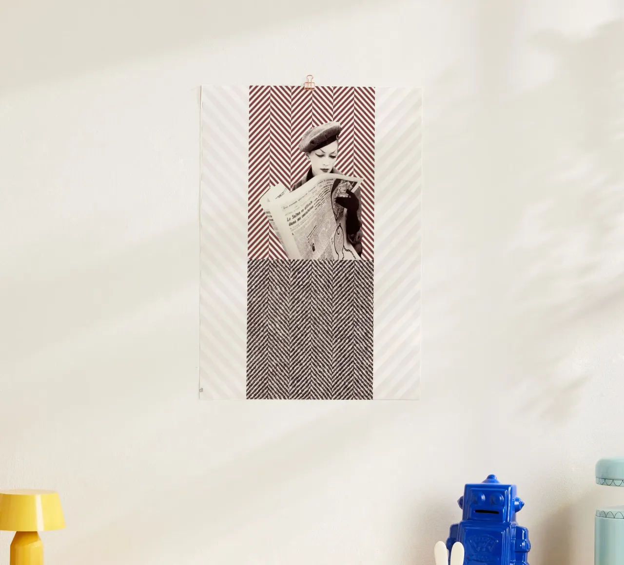 Fashion and Geometry 18 poster con telaio in alluminio da DesmondBates