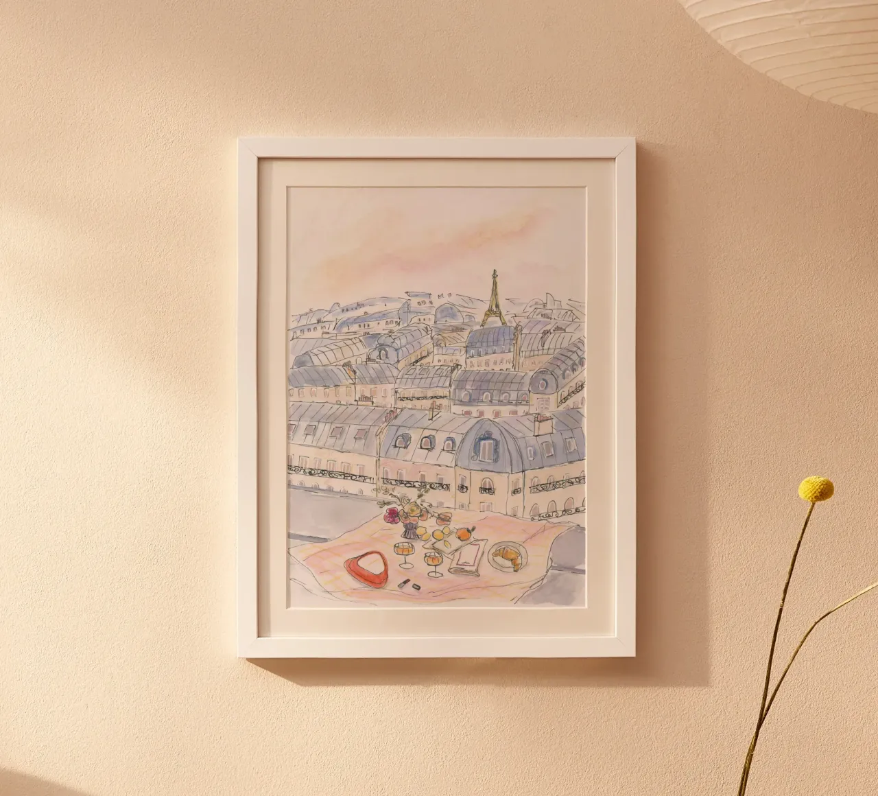 Tetto parigino poster da Katharina Puritscher