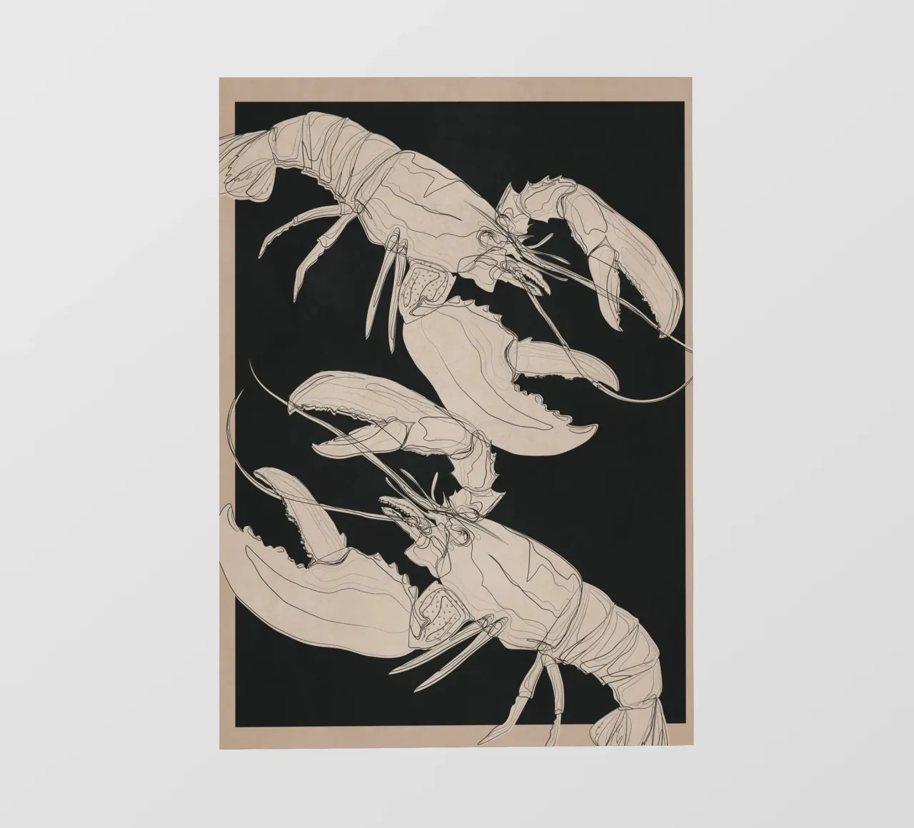 Lobsters telo in pvc da Nadjaa