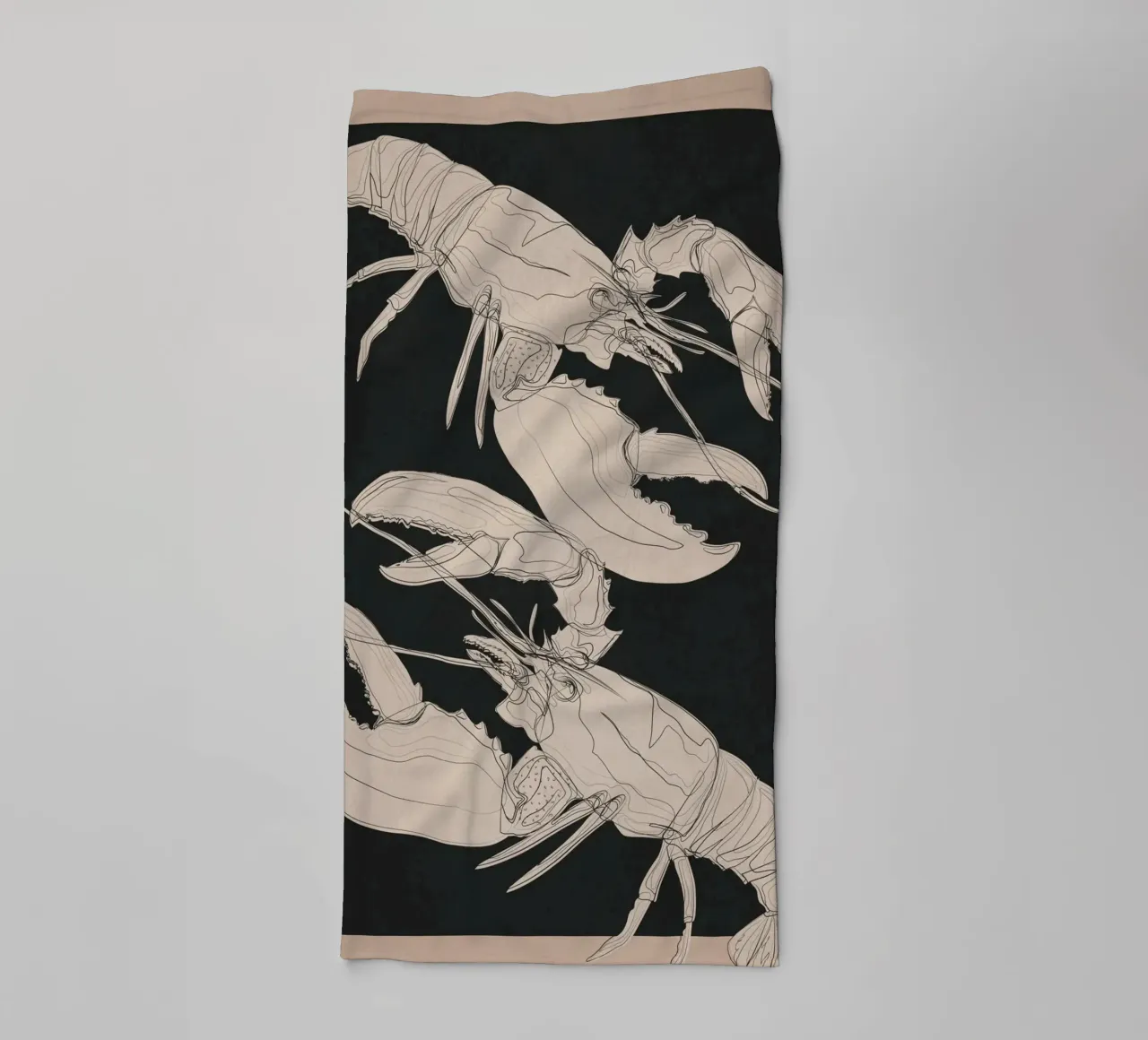 Lobsters asciugamano da bagno da Nadjaa