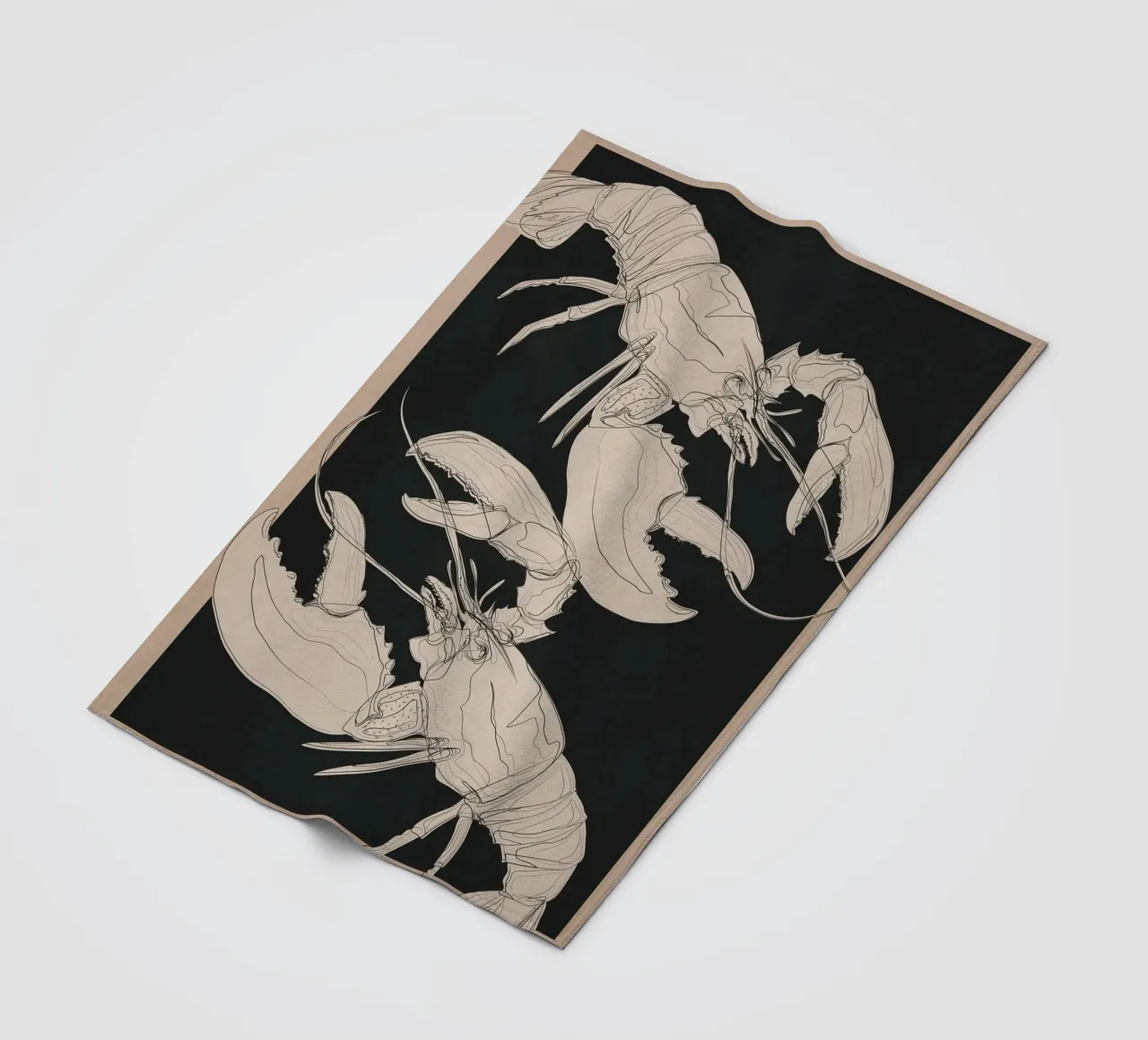 Lobsters coperta in pile da Nadjaa