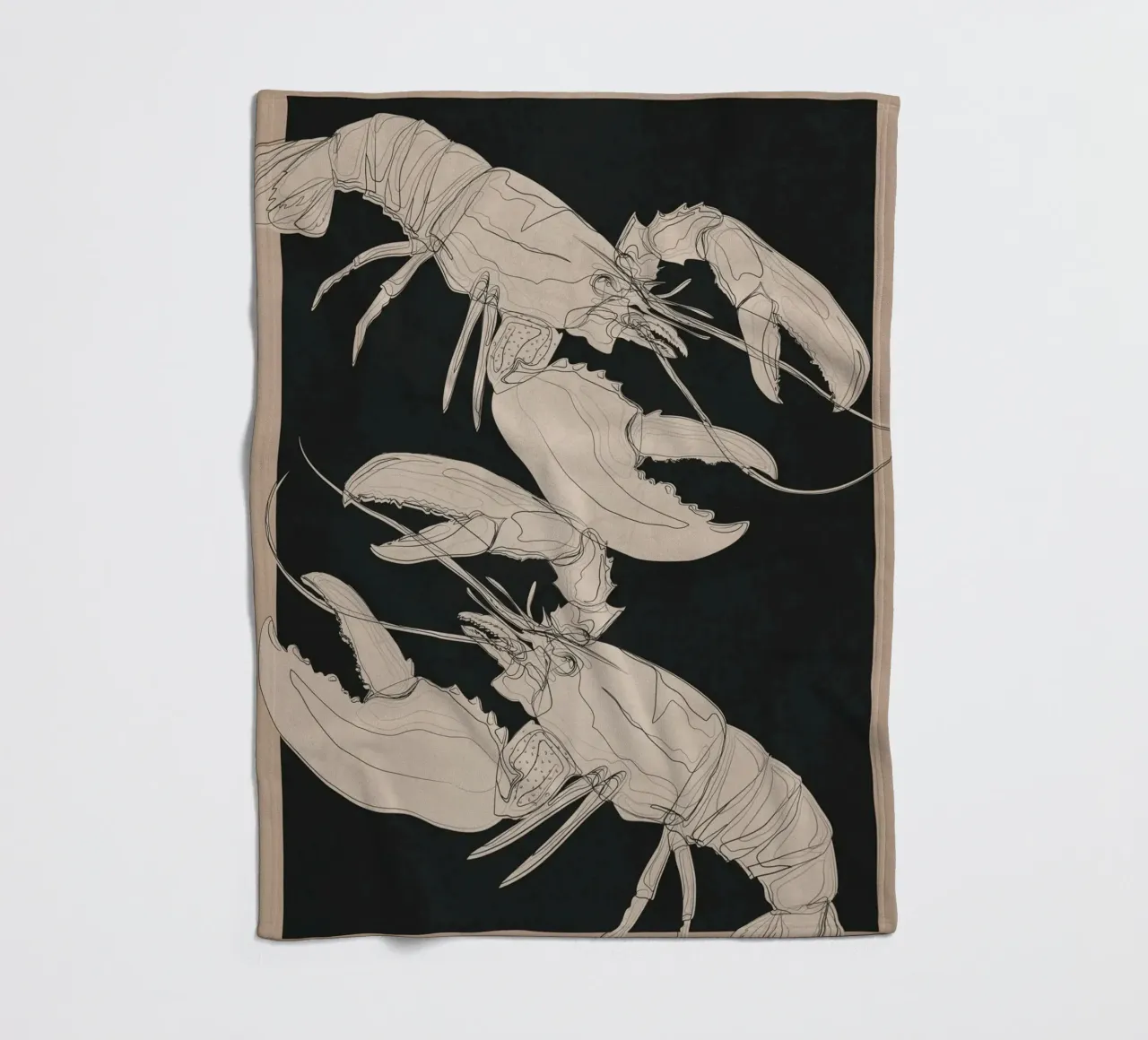 Lobsters coperta in pile da Nadjaa