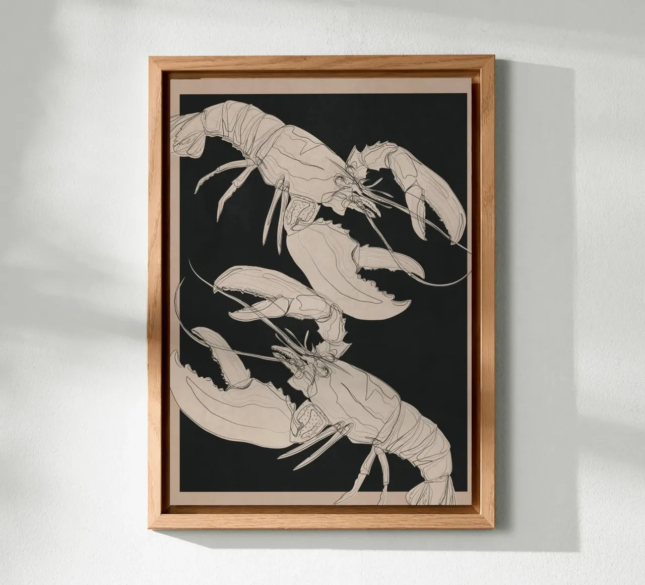 Lobsters alluminio dibond da Nadjaa