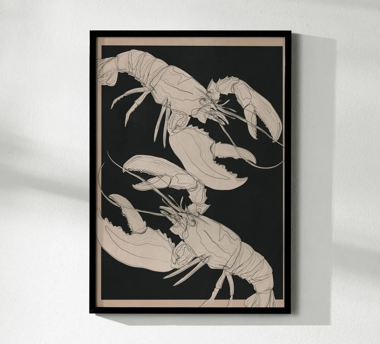 Lobsters carta hahnemühle da Nadjaa