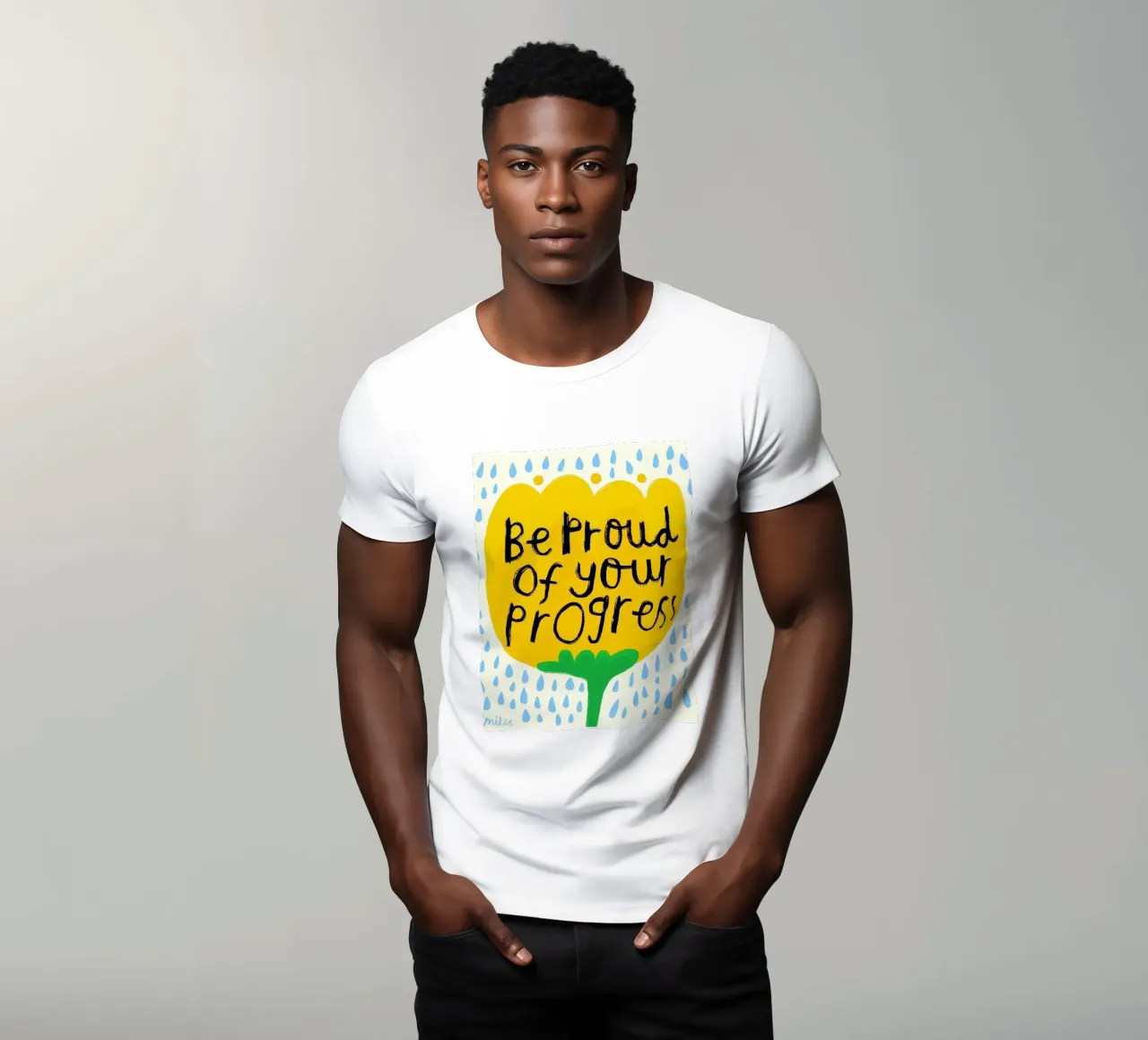 siate orgogliosi dei vostri progressi t-shirt da SOLKIN STORE