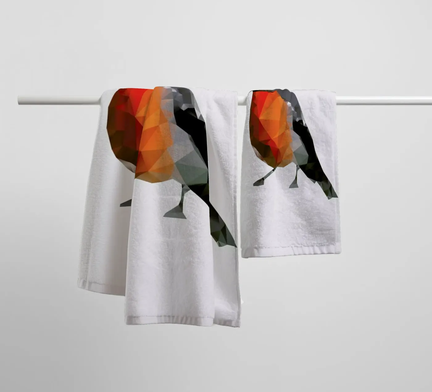 Geo Robin badhanddoek van Three Of The Possessed