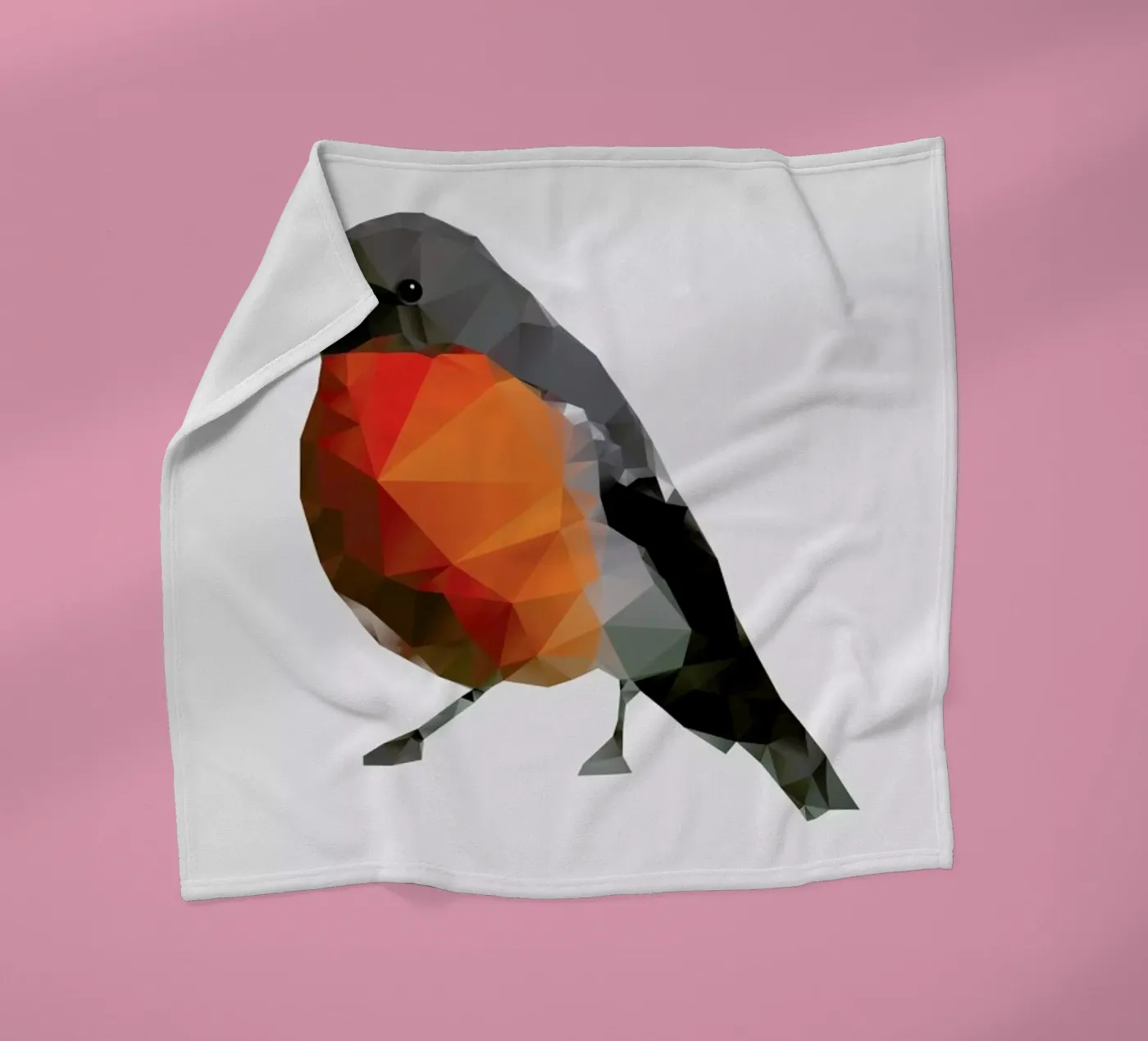 Geo Robin fleecedeken van Three Of The Possessed