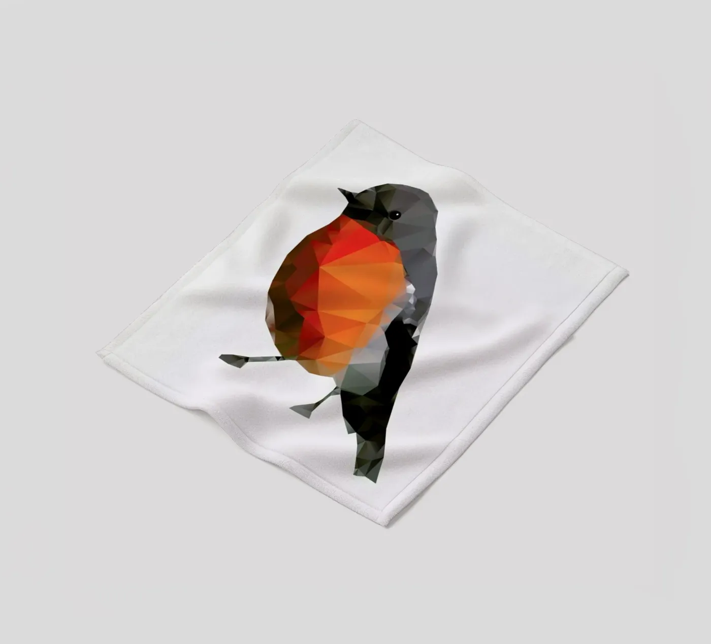 Geo Robin fleecedeken van Three Of The Possessed