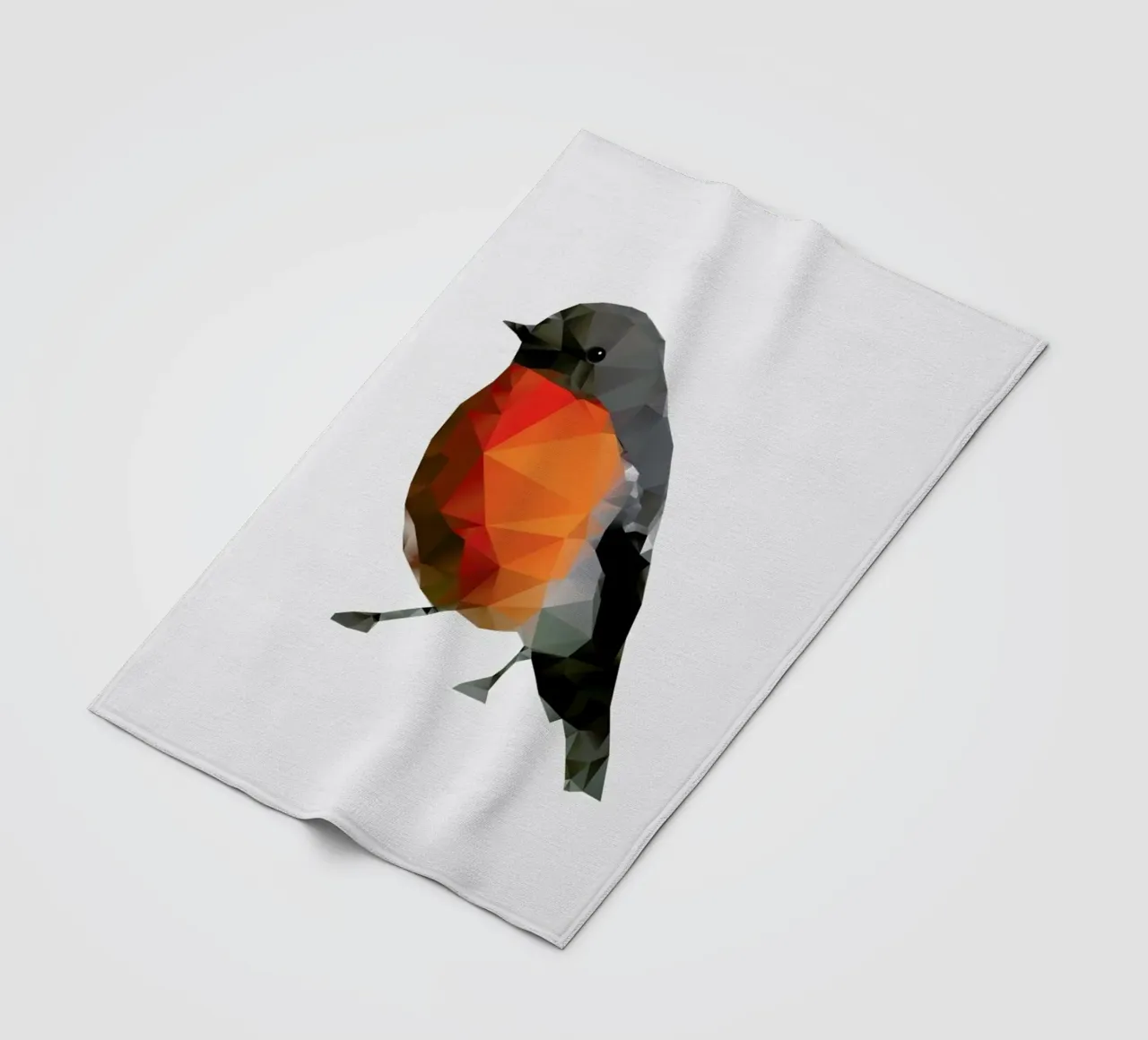 Geo Robin Fleecedecke von Three Of The Possessed